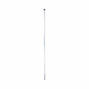 Poste de Esquina  para Cerca Electrificada. Tubo Galva. de 1.4m, cal. 18 de 1" Diam. (Sin pintar). Ideal para 6 Aisladores