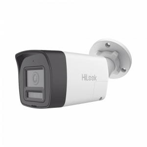 [Audio Bidireccional + Dual Light + ColorVu] Bala TURBOHD 2 Megapixel (1080p) / Lente 2.8 mm / 30 mts IR EXIR + 20 mts Luz Blanca / Micrófono y Bocina Integrado / Exterior IP67 / Metal / dWDR