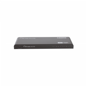 Splitter HDMI 4K de 1 Entrada a 8 Salidas (Simultaneas) | Soporta 4K×2K | Ajuste de resoluciones EDID | HDR | HDMI 2.0 |  HDCP 2.2 | Permite mezclar pantallas en 4K y 1080P