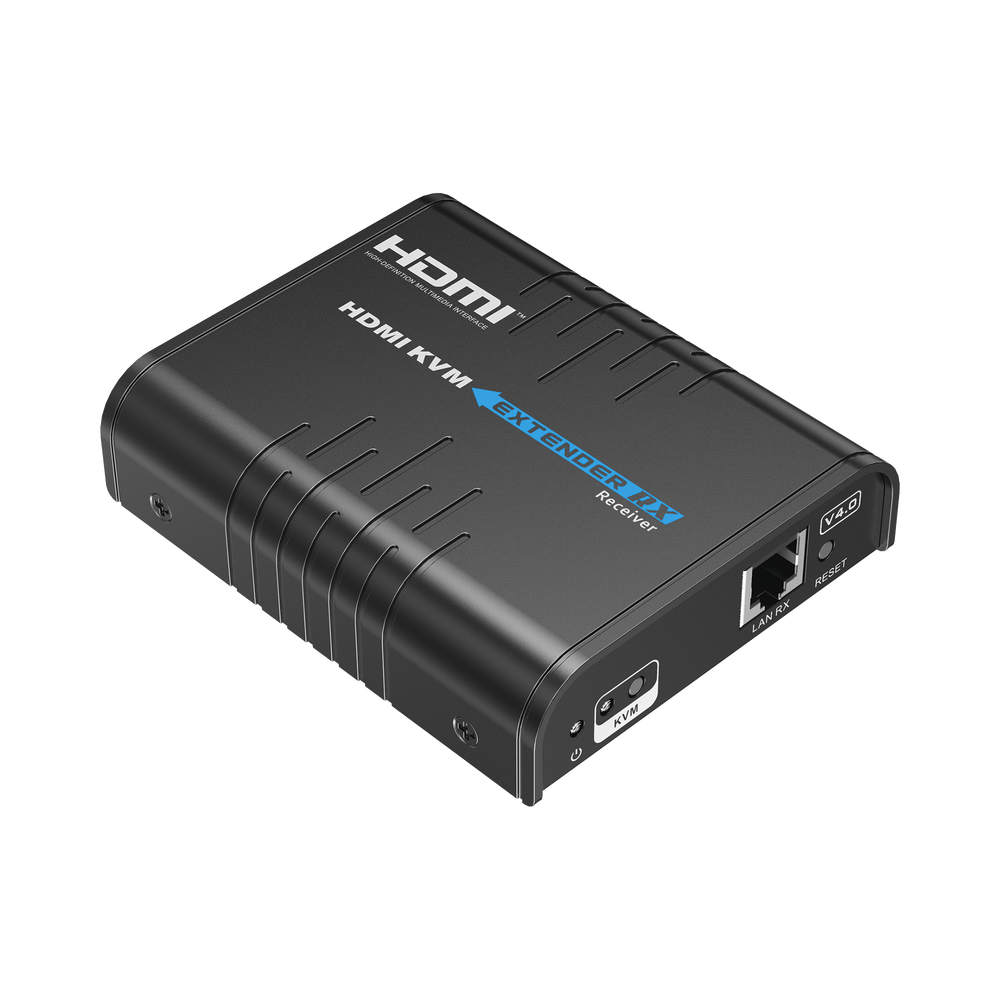 Receptor Compatible para Kits TT373KVM4.0 | Resolución 1080P @ 60 Hz | Soporta STP y UTP CAT6 | Control IR | Compatible con Switch Gigabit para control KVM múltiple. - Imagen 3