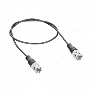 Cable Coaxial Armado con Conector BNC (Video) / Longitud de 2.2 Metros (7.22 Pies) / Optimizado para Cámaras 4K / Uso en Interior