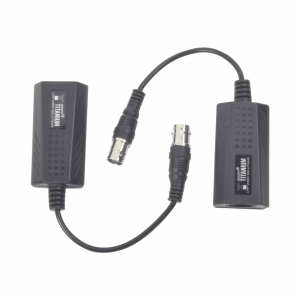 Kit EXTENSOR IP por cable CABLE COAXIAL para distancias de HASTA 200 m / REUTILIZA EL CABLEADO EXISTENTE PARA CONECTAR CÁMARAS IP / No Requiere Energía / Transmisión en Tiempo Real / Protección Contra Sobretensiones Incorporada