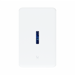 Dream Wall Cloud Gateway 10G Diseñado para Montaje en Pared con WiFi 6 Integrado, Switch PoE de Alta Potencia y Compatibilidad Total con Aplicaciones UniFi