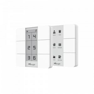 Panel Inteligente con Botones Programables y Display Digital para Automatización LoRaWAN