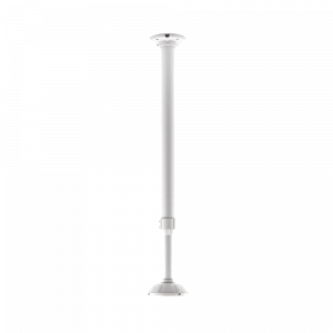 Soporte Telescópico Universal para Cámaras Domo y Bala / Color Blanco / 0.60 mts a 1.2 mts de Distancia (Ajustable)