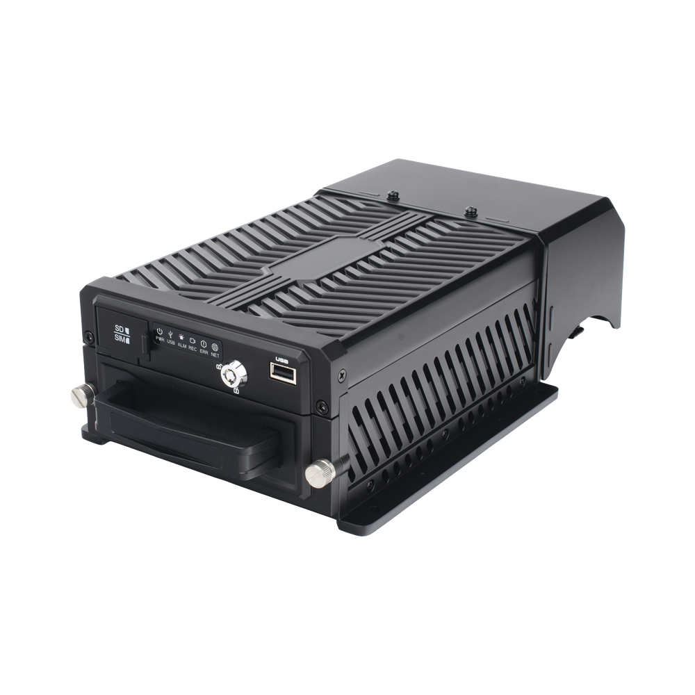 DVR Móvil / Multiplataforma / 4 Canales AHD 2 Megapixel + 4 canales IP / Almacenamiento en HDD / H.265 / Soporta 4G / WiFi / GPS - Imagen 2