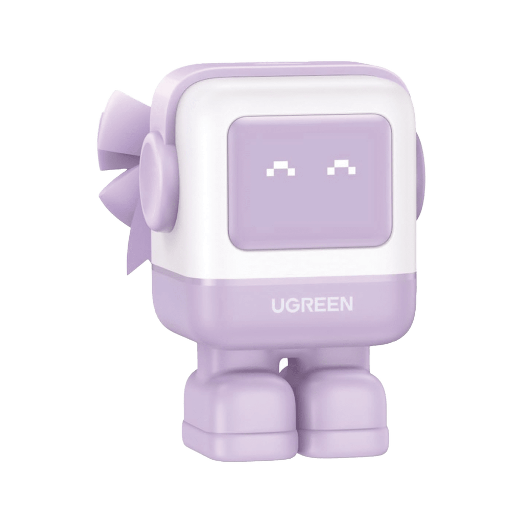 Cargador Mini GaNRobot 30W serie UNO | 1 USB-C de Carga Rápida | Tecnología GaN II | Multiprotocolo PD/QC/SCP/FCA | Carga Inteligente | Pantalla LED | Zapato Magnético Extraíble | Thermal Guard | Color Lila. - Imagen 5