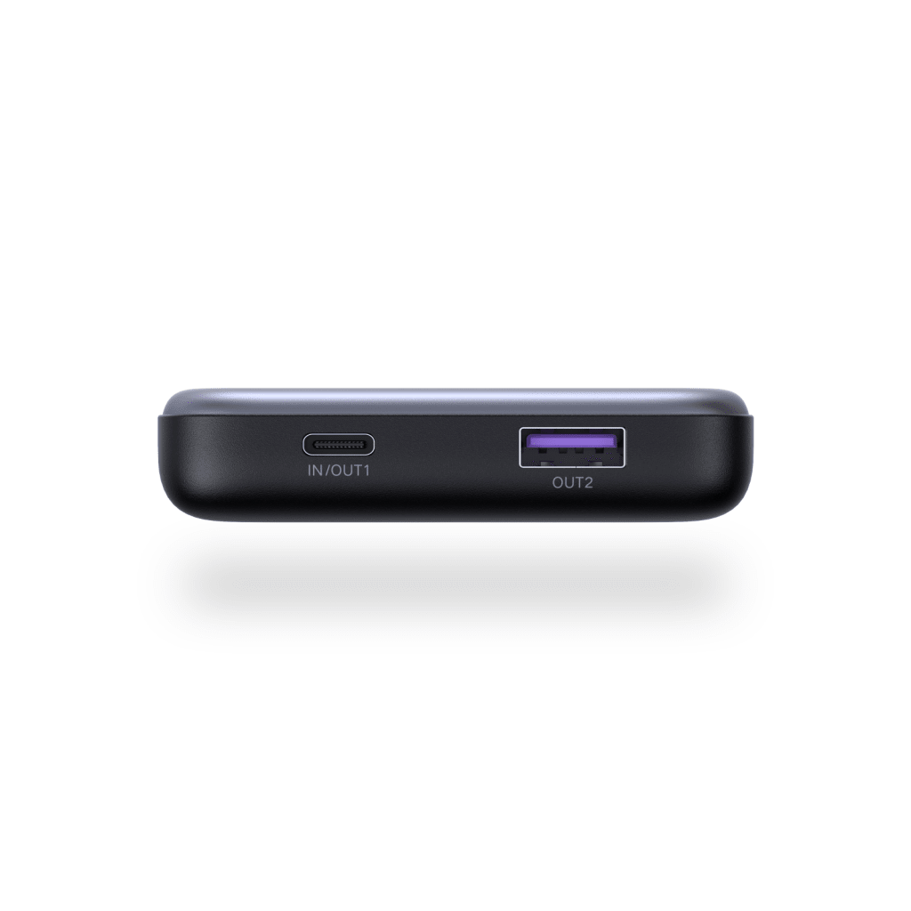Power bank Ultradelgado 10000mAh / 20W Máximo / Puerto USB-C PD3.0 PPS / Puerto USB-A 22.5W / Batería Polímero de Litio / Pantalla Digital / Carga Rápida 3 Horas / Protocolos Múltiples / Protección - Imagen 2