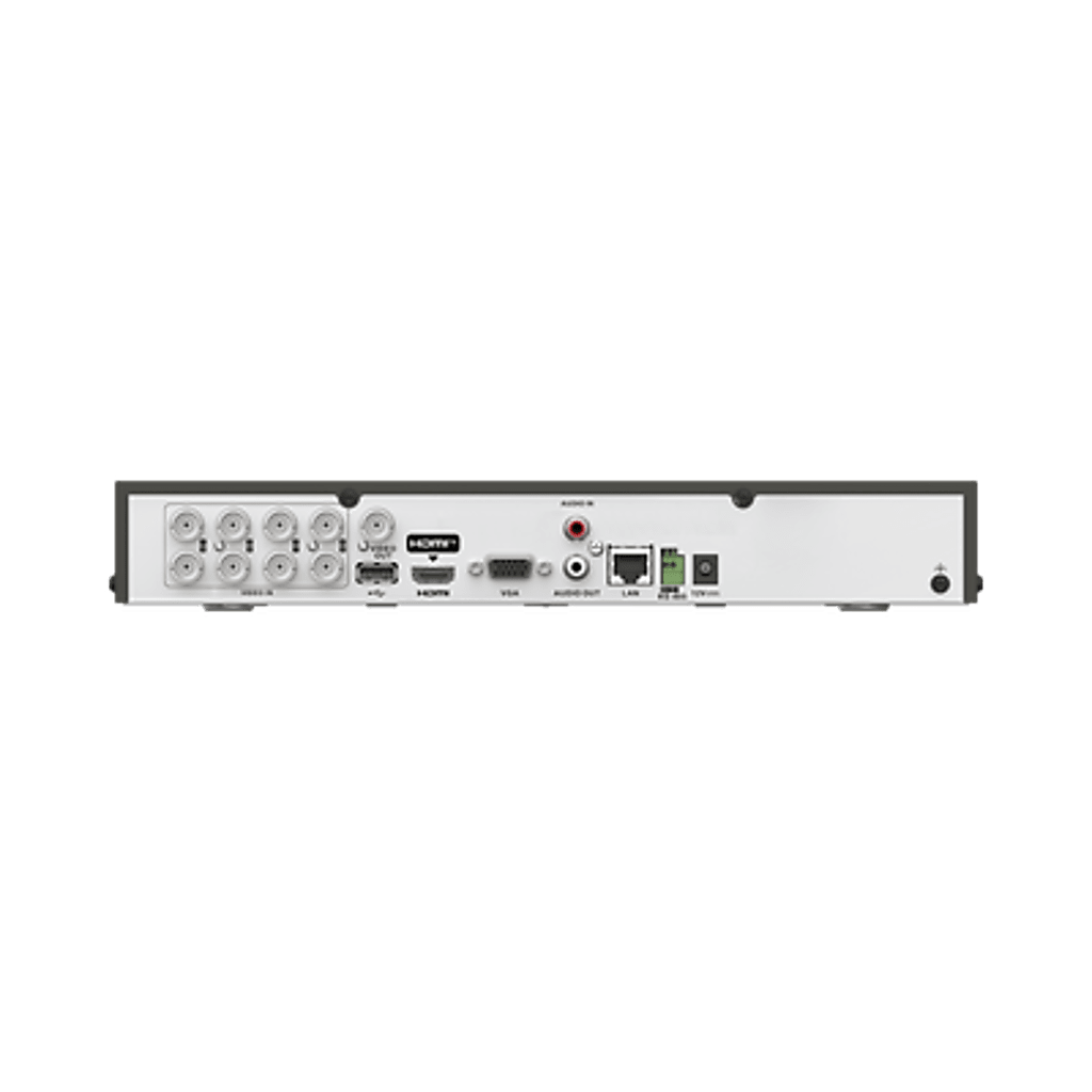 DVR 8 Canales TURBOHD + 8 Canales IP / 8 Megapixel (4K) / Audio Bidireccional por Coaxitron / ACUSENSE / 1 Bahía de Disco Duro / Salida de Video en 4K / H.265+ - Imagen 3