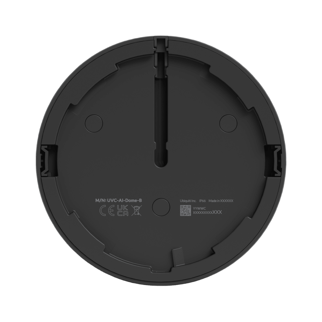 Cámara UniFi Protect G5 AI Dome Negro, Para Interior o Exterior, 4K (8MPX), Ángulo 109.9°. Visión Nocturna IR Hasta 40m, Detecciones Inteligentes de Rostros y Placas, Audio Bidireccional, Protección IP66, Anti-Vandalismo - Imagen 6