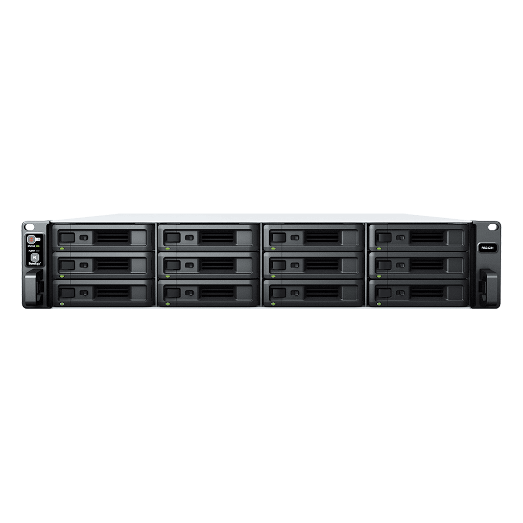 Servidor de Almacenamiento RackStation RS2423+ | 12 Bahías | 2U | Hasta 216 TB | Rendimiento 3,500/1,700 MB/s | Expansión a 432 TB | 10GbE | Fuentes de Alimentación Duales | Alta Disponibilidad. - Imagen 2