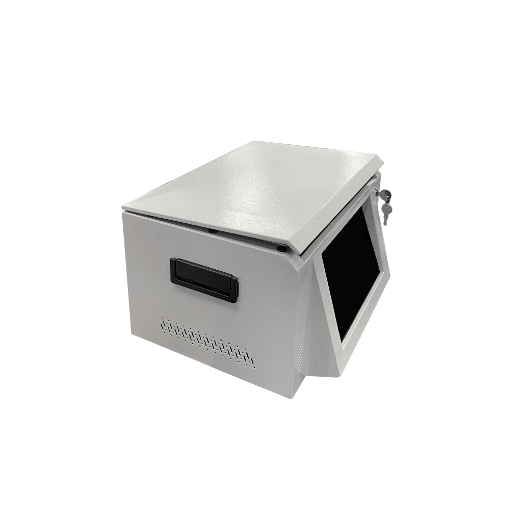 Estación de Descarga para Cámaras Corporales | 8 Canales de Conexión | Descarga Simultanea | Pantalla Táctil | Almacenamiento Hasta 12TB | Carga y Copia de Seguridad Automática | Compatible con Body Cam XMR-R3. - Imagen 2