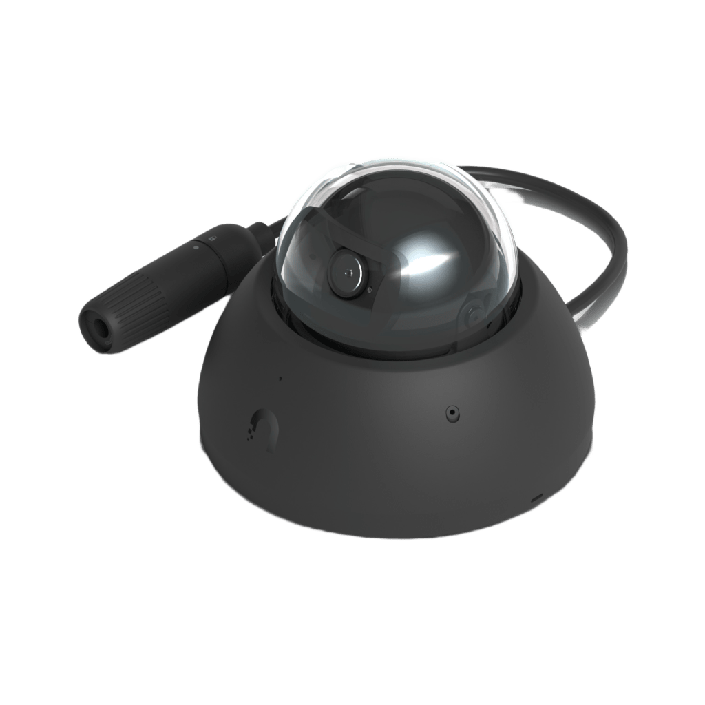 Cámara UniFi Protect G5 AI Dome Negro, Para Interior o Exterior, 4K (8MPX), Ángulo 109.9°. Visión Nocturna IR Hasta 40m, Detecciones Inteligentes de Rostros y Placas, Audio Bidireccional, Protección IP66, Anti-Vandalismo - Imagen 3