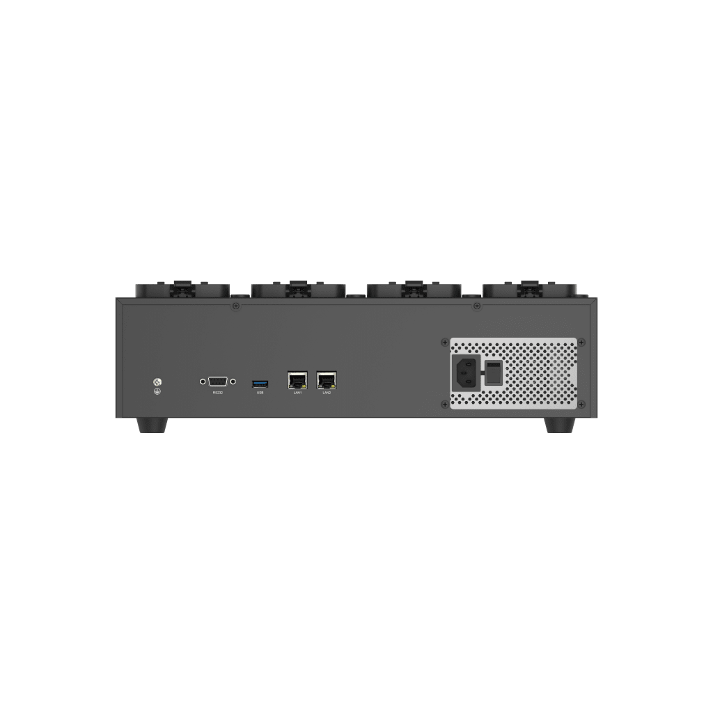 Dock Station de Escritorio con 8 Estaciones de Carga para Body Cams / Doble Interfaz de Red / 4 Bahías de HDD / Carga y Respaldo Automático / Prevención de Pérdida de Datos / Cobertura Cíclica / Reproducción d - Imagen 3