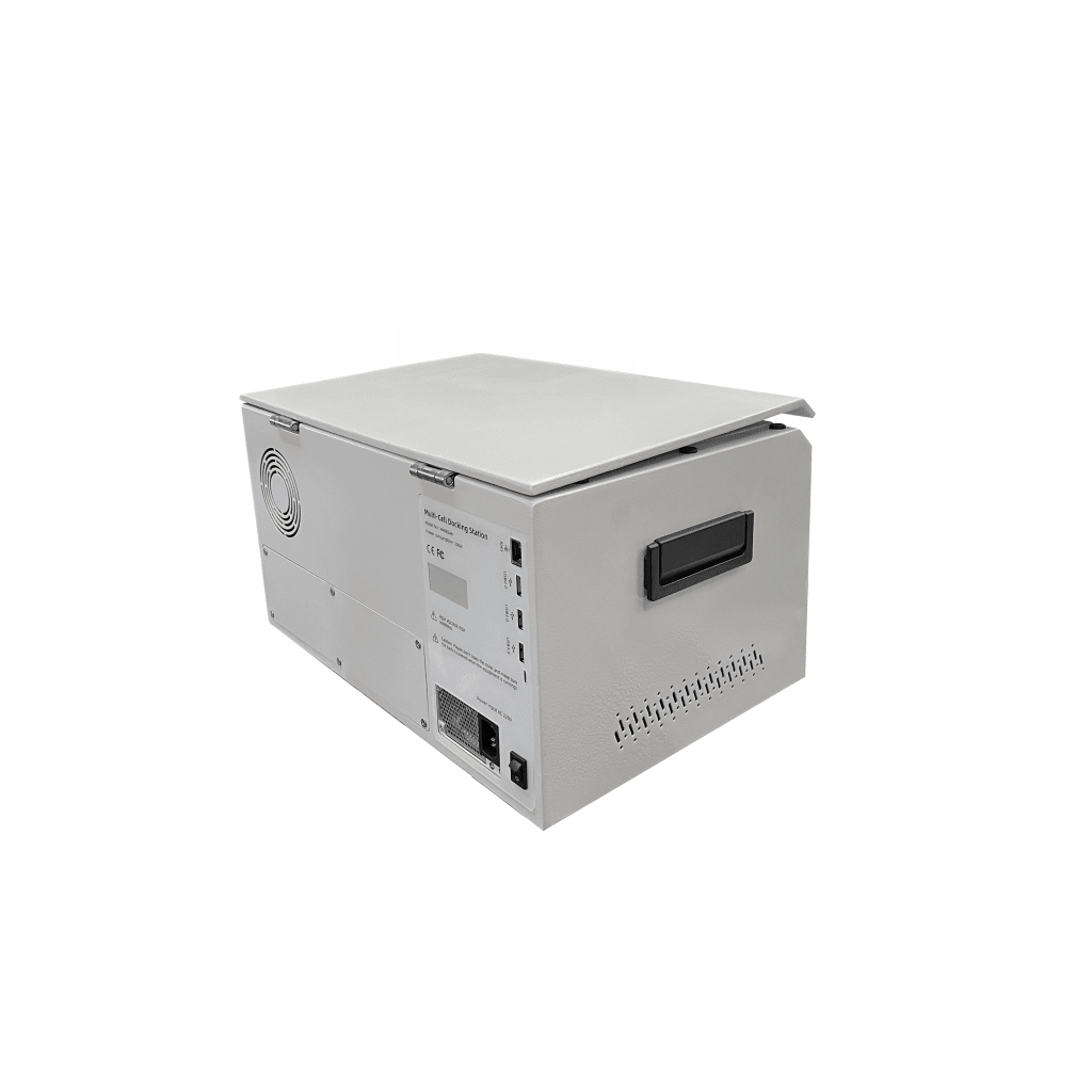 Estación de Descarga para Cámaras Corporales | 8 Canales de Conexión | Descarga Simultanea | Pantalla Táctil | Almacenamiento Hasta 12TB | Carga y Copia de Seguridad Automática | Compatible con Body Cam XMR-R3. - Imagen 3