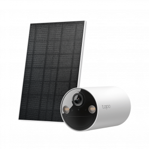 Kit Cámara Seguridad Solar / 2K 3MP (2304×1296 px) / Visión Nocturna Color / Batería 6400 mAh 180 Días / IP65 / Panel Solar Integrado / Detección IA Personas / Audio Bidireccional