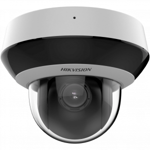 Mini Domo PTZ IP 6 Megapixel / 4X Zoom / Micrófono y Bocina Integrada / ACUSENSE / H.265+ / 20 mts IR EXIR / WDR / PoE / IK10 / IP66 / DarkFighter /  / Micro SD