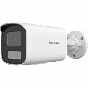 [ColorVu 3.0 + MD 3.0]Bala IP 4 Megapixel / Lente 4 mm / 50 mts IR + 50 mts Luz Blanca / Micrófono Integrado / Motion Detection 3.0 / Exterior IP67 / WDR 120 dB / PoE / Micro SD