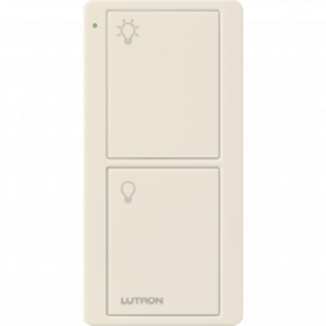 Control remoto PICO 2 botones encender, apagar, complemente con un switch on/off, Caseta, RA2, RadioRa2