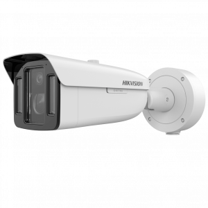Bala IP Multi-Sensor DeepinView / Lente 15 a 45 mm (4 MP) + lente 4 mm (4 MP) / DarkFighterX y ColorVu / WDR 140 dB / IR + Luz Blanca (100 Mts y 30 Mts) / IP67 / IK10