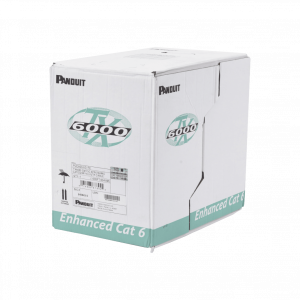 Bobina de Cable UTP 305 Metros (1000 Pies) de Cobre, TX6000? PanNet, Reelex, Gris Internacional, Categoría 6 Mejorado (23 AWG), PVC (CM), de 4 Pares