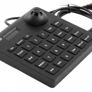 Mini Teclado controlador PTZ con pantalla LCD y joystick altamente resistente
