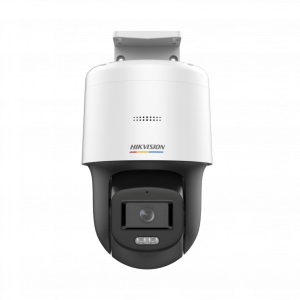 Domo PT IP 4 Megapixel / Lente 4 mm  / Luz Blanca 30 mts / dWDR  / PoE / IP66 / Micrófono y Bocina Interconstruido / Micro SD / Incluye Montaje de Pared y Techo