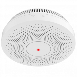 Detector de Humo Interlink / Doble Tecnología de Sensor de Luz / Alarma Auditiva 85dB / Batería de Litio 10 Años / Autoverificación/ Interconectable 30 Dispositivos
