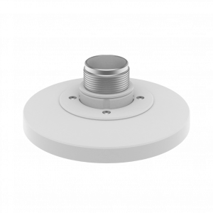 Adaptador tipo Plato necesario para montar en Pared o Techo Cámaras Hanwha serie X y P.