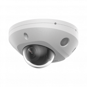 [Dual Light + 2 Micrófonos Integrados] Mini Domo IP 4 Megapixel / Lente 2.8 mm / 30 mts Luz Blanca + 30 mts IR / ACUSENSE / Exterior IP67 / IK08 /  WDR 120 dB / PoE / ONVIF / MicroSD / ACUSEEK