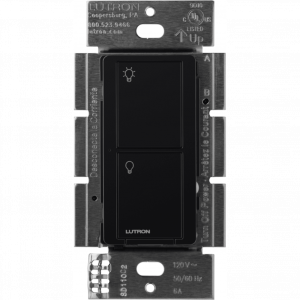 (Caseta Wireless) Interruptor Inteligente On/Off, No requiere cable neutro. 5A / 110-277V