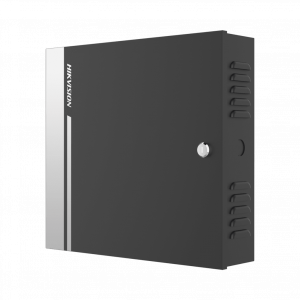 Controlador de Acceso para 1 Puerta y 2 Lectores Wiegand o RS485 / Incluye Gabinete y Fuente de Alimentación 12Vcc/8A / Soporta Batería de Respaldo /  Wiegand y RS-485 / 10,000 Tarjetas