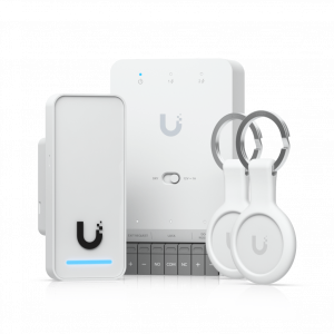 Kit de Inicio UniFi Access G3 / Gestión de Accesos para Puertas / Lectores y Teclados NFC / PoE++ / Certificaciones CE, FCC, IC, UL
