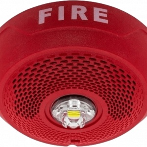 BOC C/LAMP ESTROBOSCOPICA tipo LED MONT EN TECHO CLR ROJO