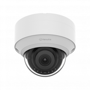 Cámara IP Tipo domo Antivandálica 5 Megapíxel / Lente fijo 3mm / IR 25M / WDR 120db / IP66 / H.265 & WiseStream / Inteligencia Artificial Deteccion de Personas y vehiculos
