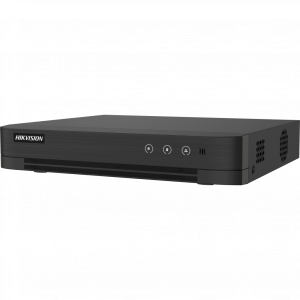 DVR 8 Canales TURBOHD + 8 Canales IP / 8 Megapixel (4K) / Audio Bidireccional / ACUSENSE / 1 Bahía de Disco Duro / Salida de Video en Full HD / H.265+