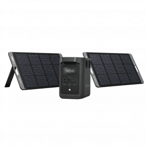 KIT DE ENERGÍA PORTÁTIL ECOFLOW E980 Y PANEL SOLAR 200W